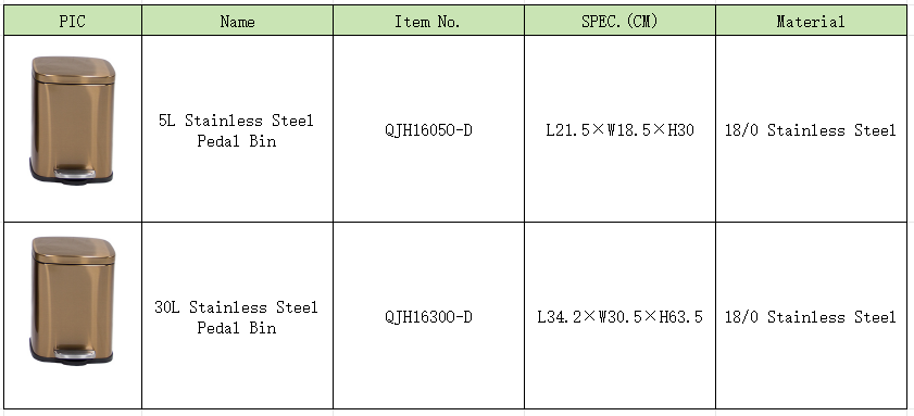 30L pedal bin 30L pedal bin