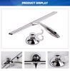 Window Glass Wiper with 3M Hook Shower Squeegee Factory Price Stainless Steel with Replaceable Rubber Blade