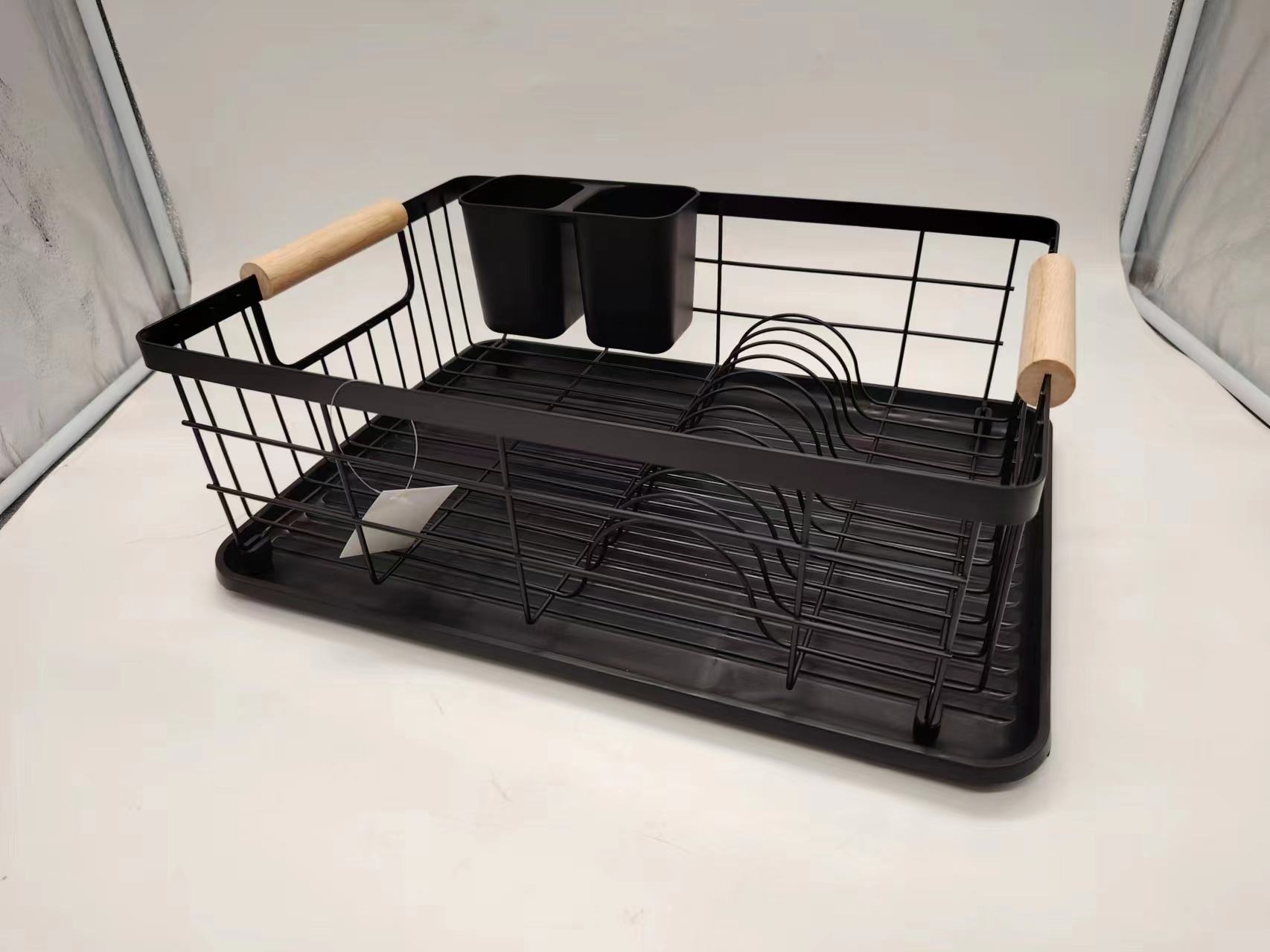 kitchen dish drainer rack