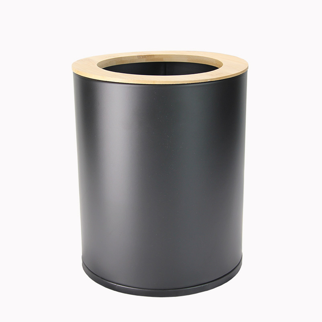 9L Bamboo Lid Waste Bins