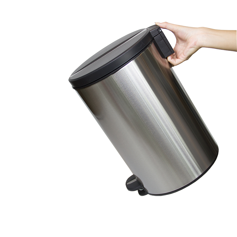 metal waste bin