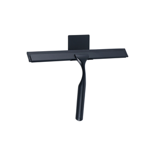 black Window Glass Wiper with 3M adhesive Hook Shower Squeegee Factory Stainless Steel with Rubber Blade