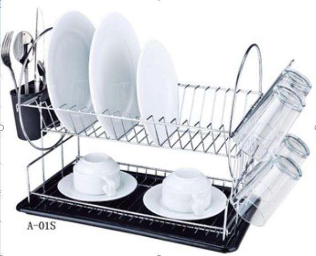 2 tier dish rack