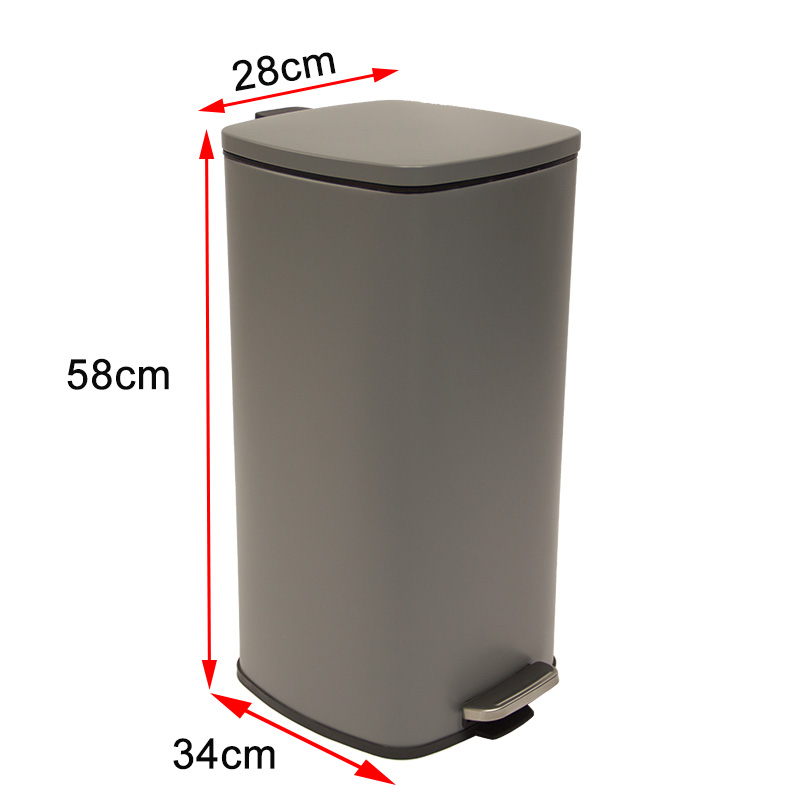 Stainless Steel pedal bin