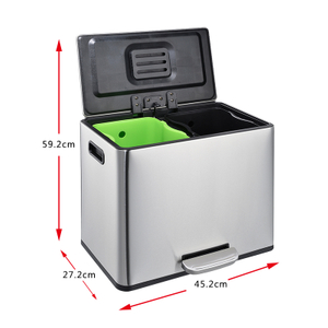 Stainless Steel Classified Bin