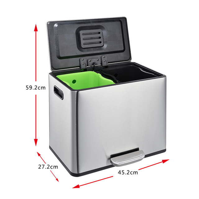 Stainless Steel Classified Bin