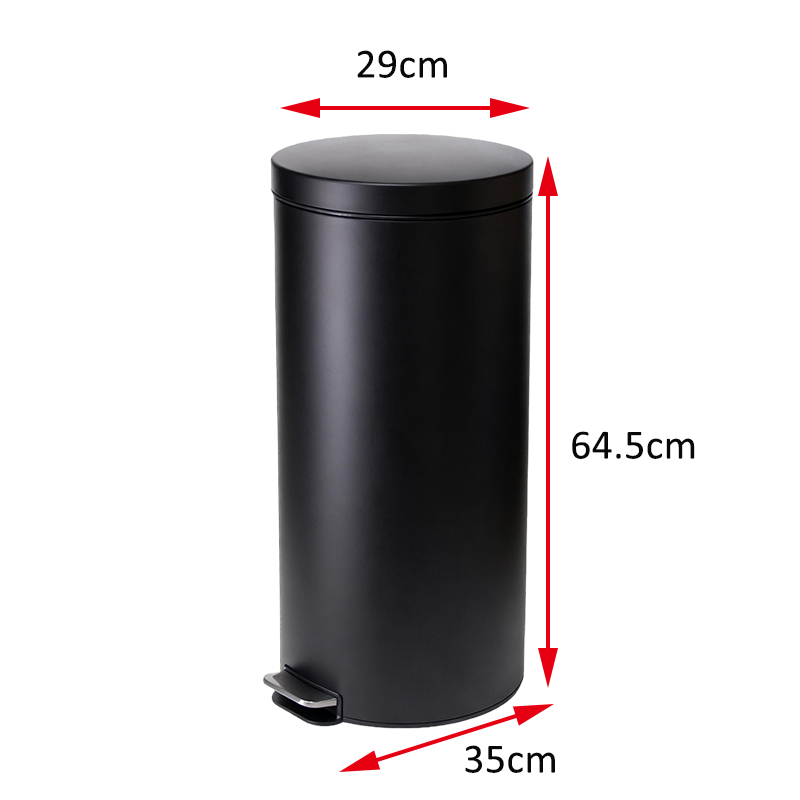 metal waste bin