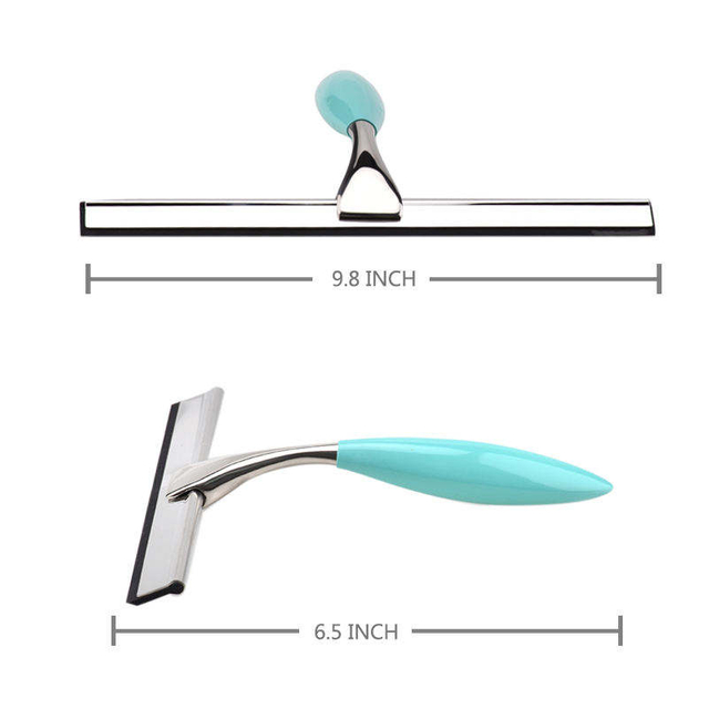 Metal Squeegee Stainless Steel Shower Squeegee For Bathroom