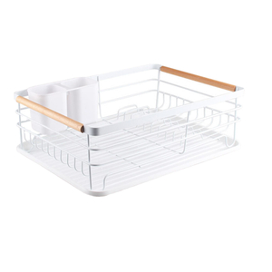 dish drying over the sink rack