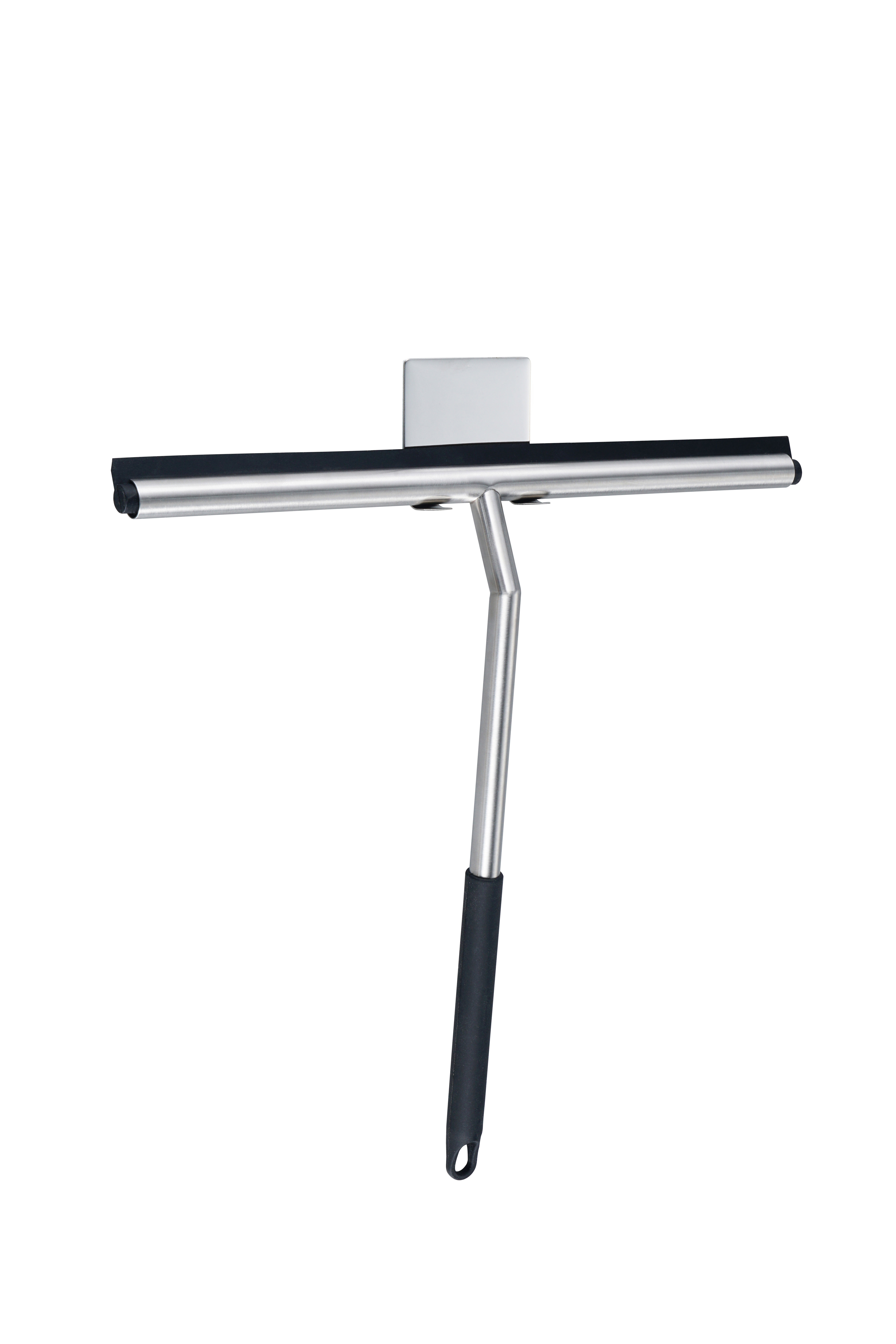 Window Glass Wiper with 3M Hook Shower Squeegee Factory Stainless Steel with Rubber Blade