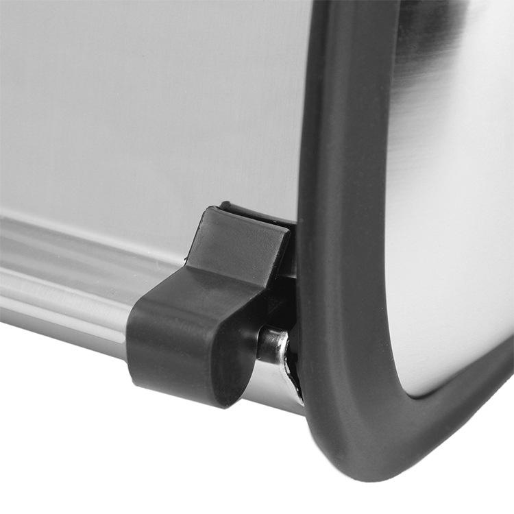 pull out waste bin with lid