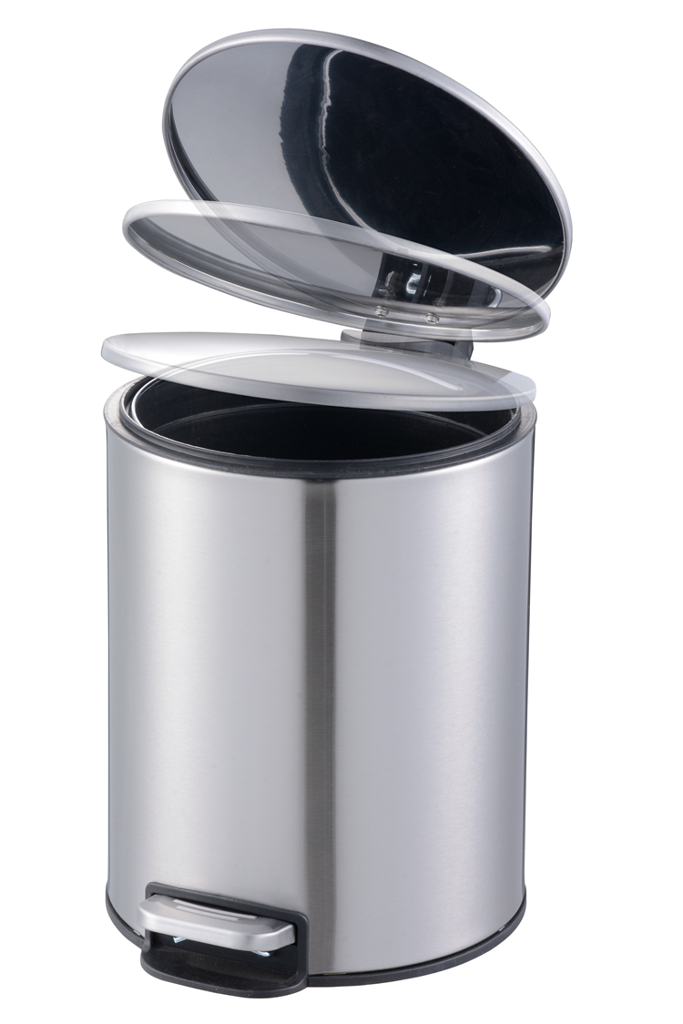 Stainless Steel Foot Pedal Waste Bin