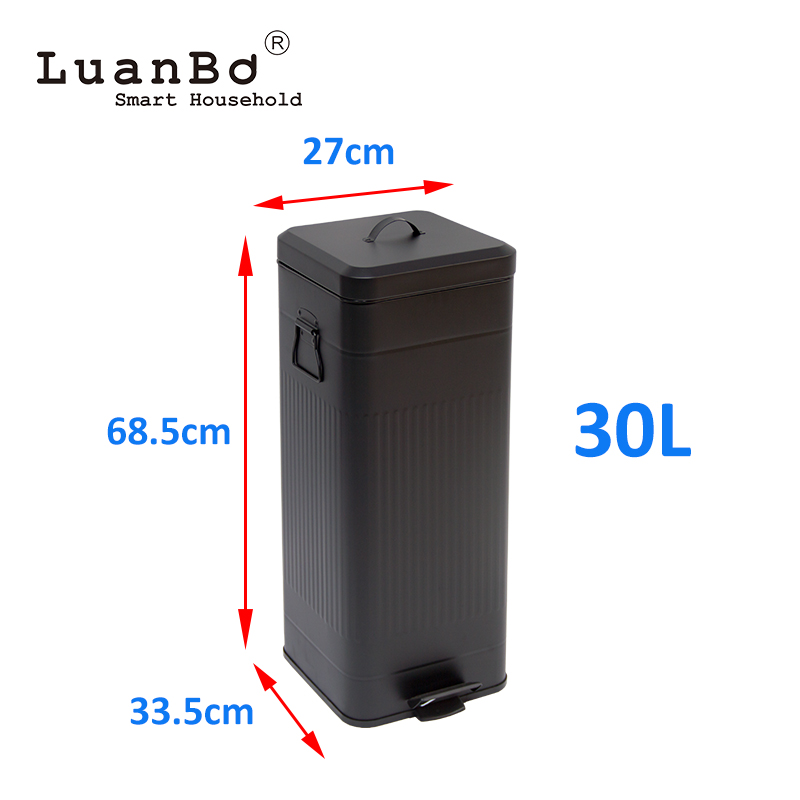 Stainless Steel pedal bin