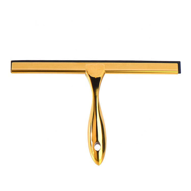Gold Squeegee for More efficient cleaning Bathroom door wall squeegee