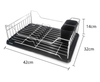 over the sink dish rack