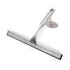 Window Glass Wiper Shower Squeegee with hook Factory Stainless Steel with Rubber Blade