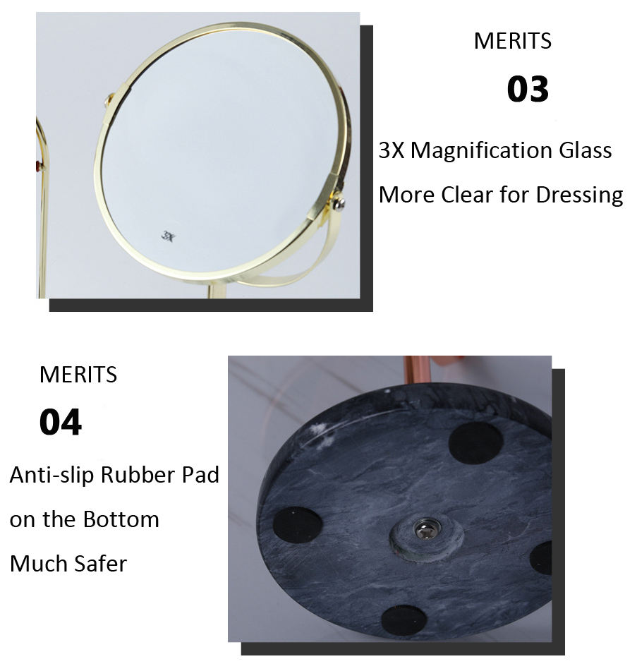 popular models luxury cosmetic mirror cosmetic mirror cosmetic fancy mirror