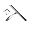 Window Glass Wiper with 3M Hook Shower Squeegee Factory Price Stainless Steel with Replaceable Rubber Blade