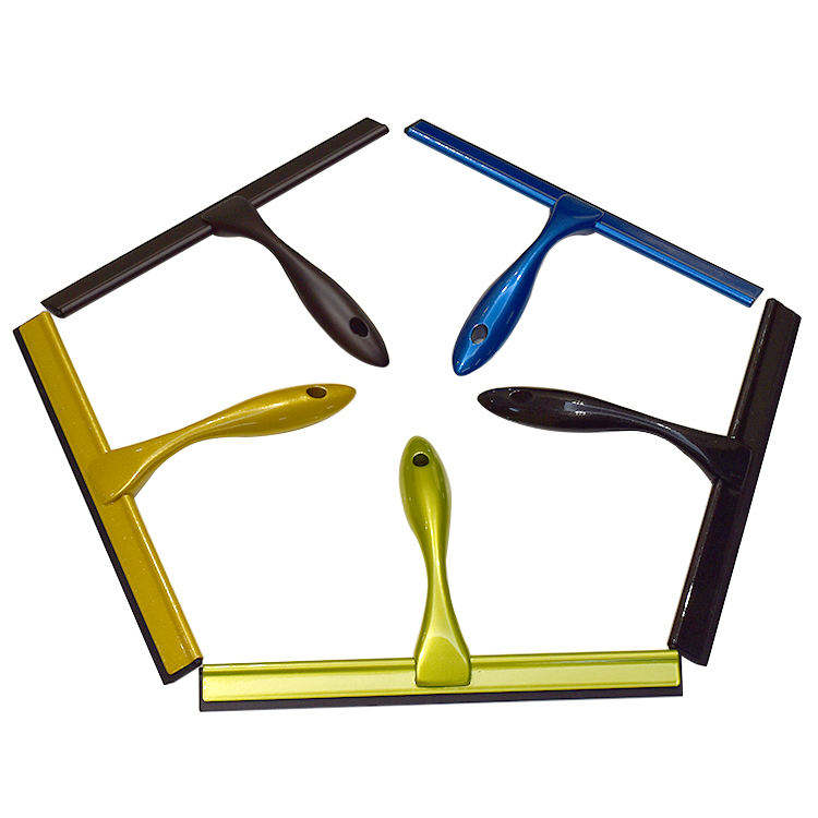 Online Hot Selling Customized Colorful shower cleaning mini small Stainless Steel squeegee for Bathroom