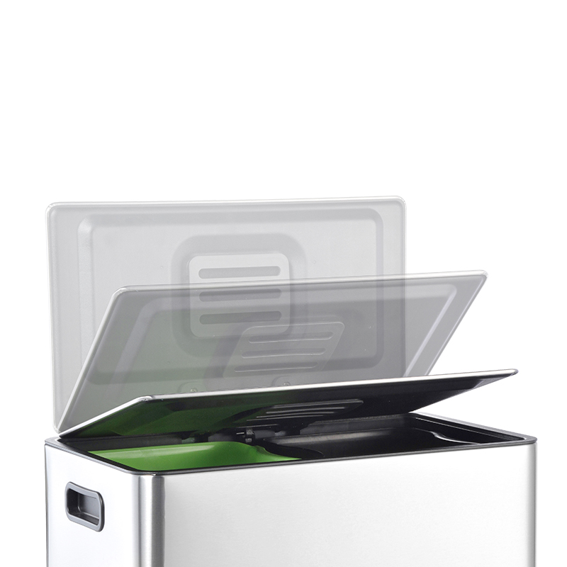 Classified trash can