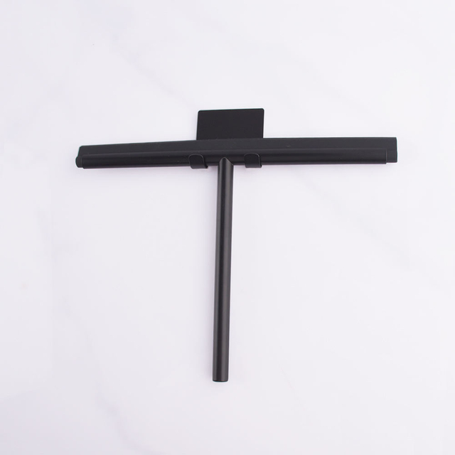 Factory wholesale stainless steel glass cleaning tool complete squeegee with 3M hook