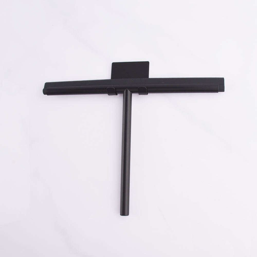 Factory wholesale stainless steel glass cleaning tool complete squeegee with 3M hook