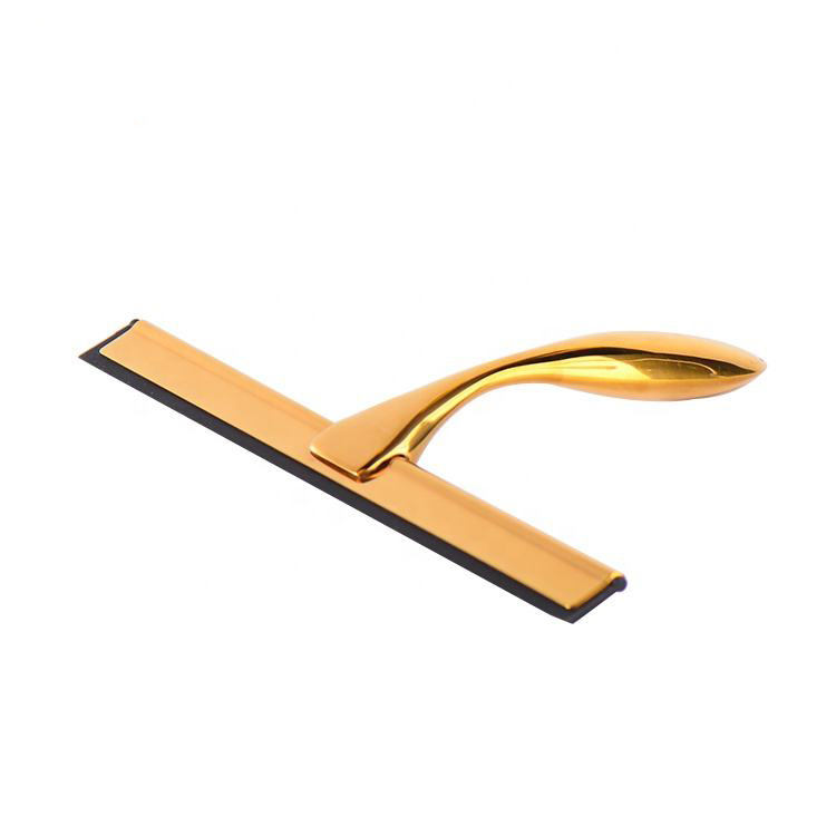 Gold Squeegee for More efficient cleaning Bathroom door wall squeegee