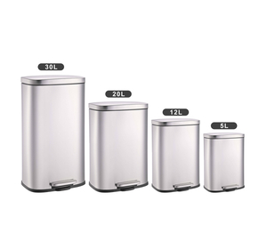 Kitchen stainless Steel Dustbin