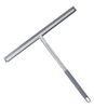 black Window Glass Wiper Shower Squeegee Factory Stainless Steel with silicone handle