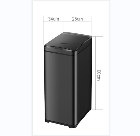 automatic trash can lid