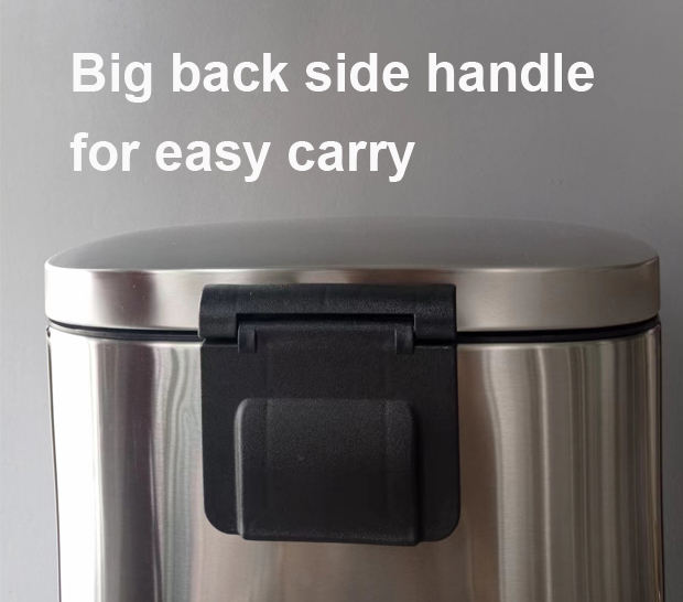 kitchen island with waste bin