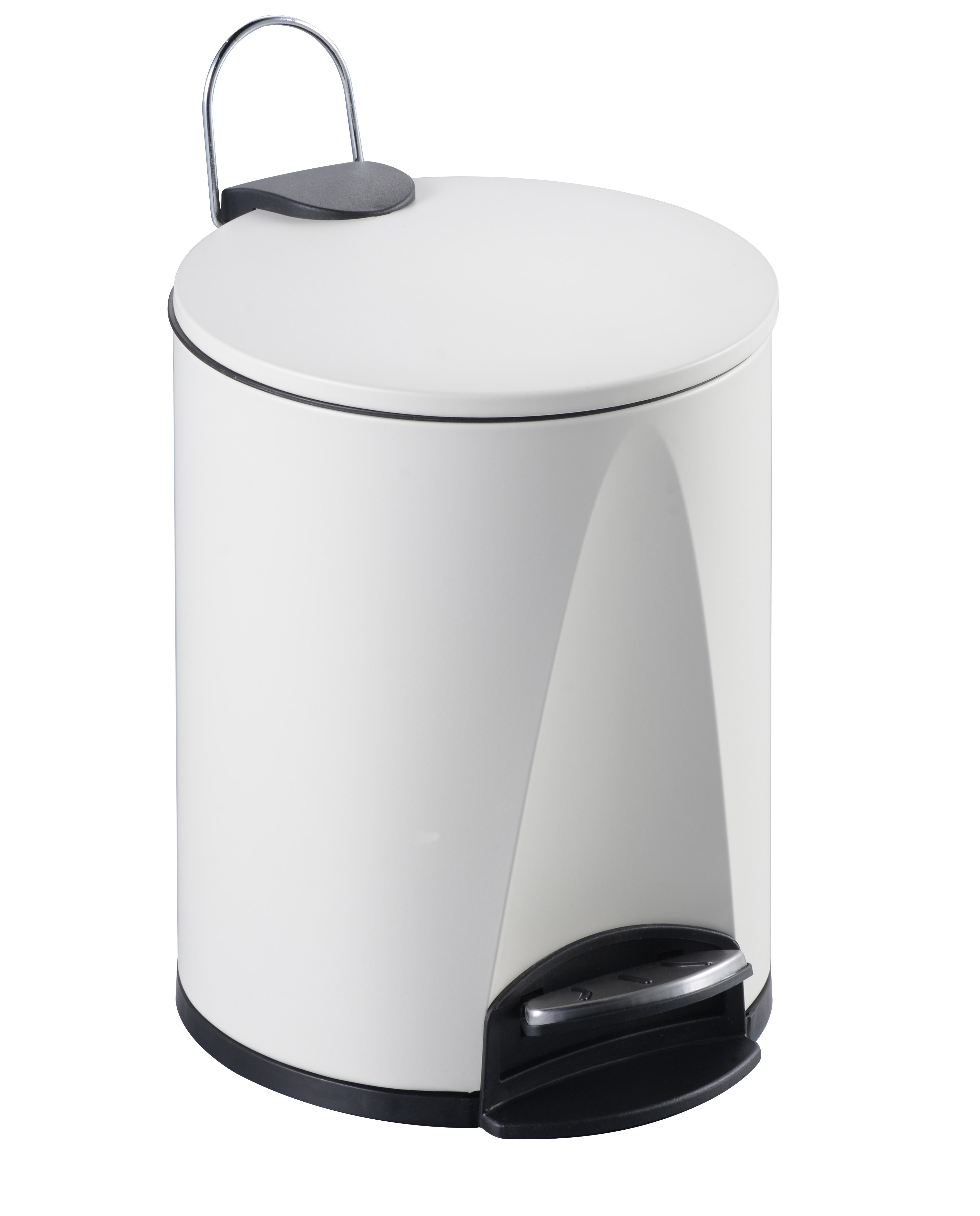 pull out waste bin with lid