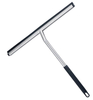 black Window Glass Wiper with 3M adhesive Hook Shower Squeegee Factory Stainless Steel with silicone handle