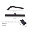 shower squeegee stainless steel