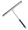 black Window Glass Wiper Shower Squeegee Factory Stainless Steel with silicone handle