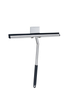 grey Window Glass Wiper Shower Squeegee Factory Stainless Steel with silicone handle