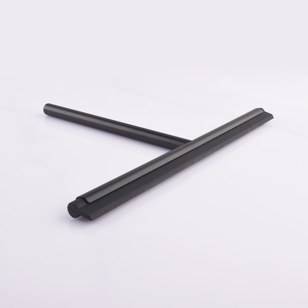 Factory wholesale stainless steel glass cleaning tool complete squeegee with 3M hook