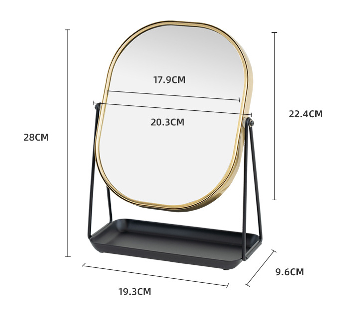 Double Sided Makeup Mirror