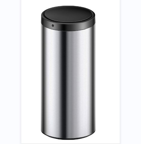 automatic open trash can