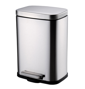 small waste bin with lid