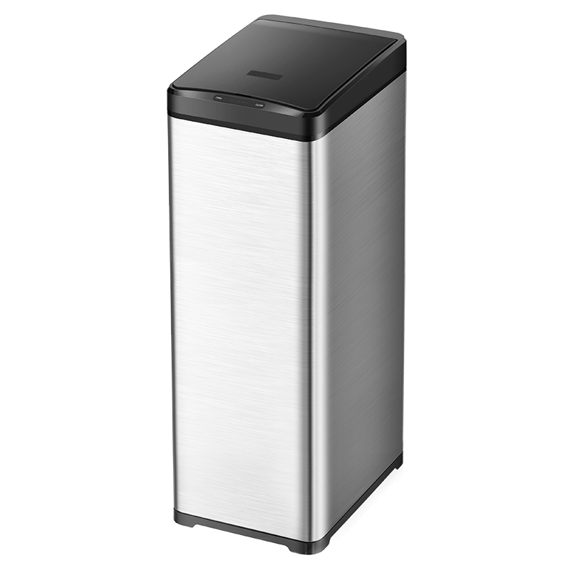 13 gallon automatic trash can