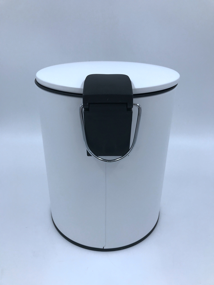 stainless steel trash can foot operated waste bin