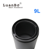 Household 9L Round Open Top Removable Lid Trash Can